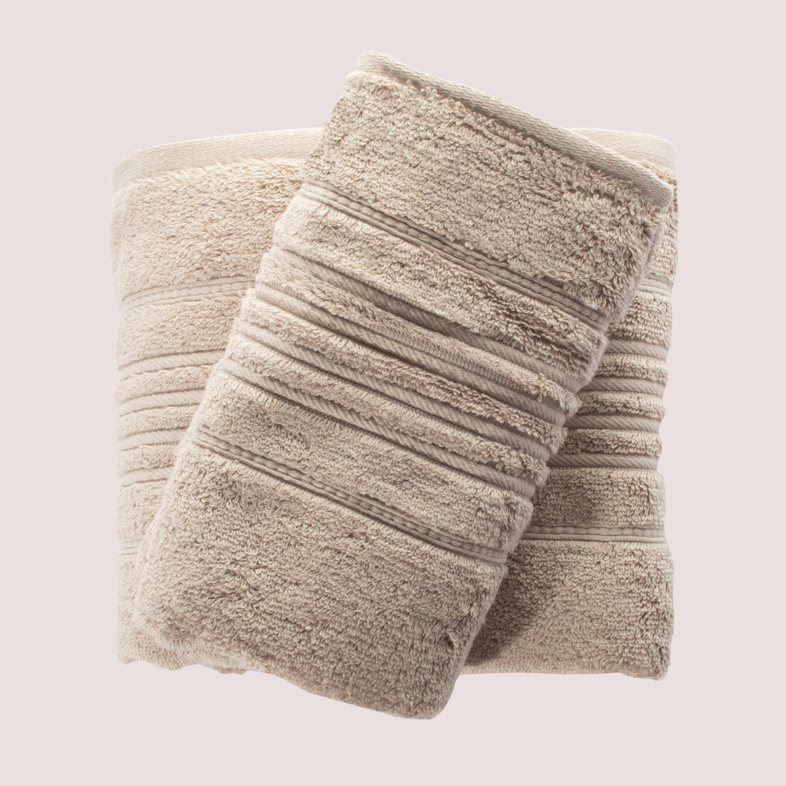 Toalla de baño Rubi 100% algodón egipcio 500 gramos Beige