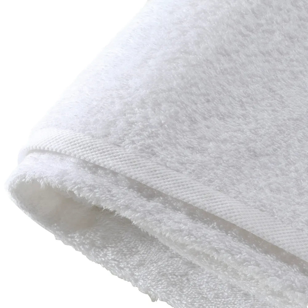 Toalla de baño Florencia 100% algodón peinado 620 gr/m2 Blanco